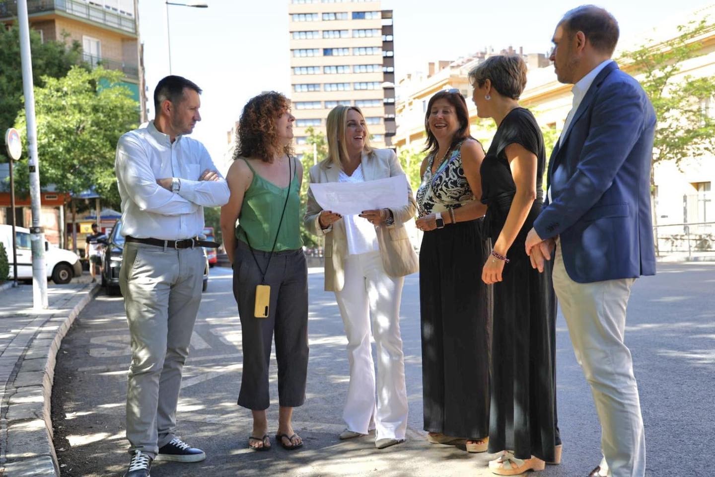 Rearrangement avenida de Madrid