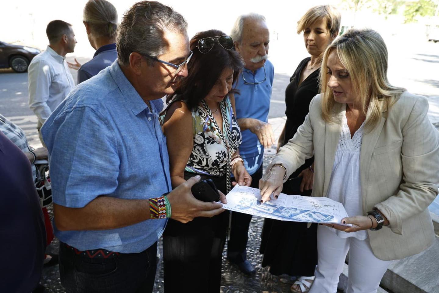 Rearrangement avenida de Madrid