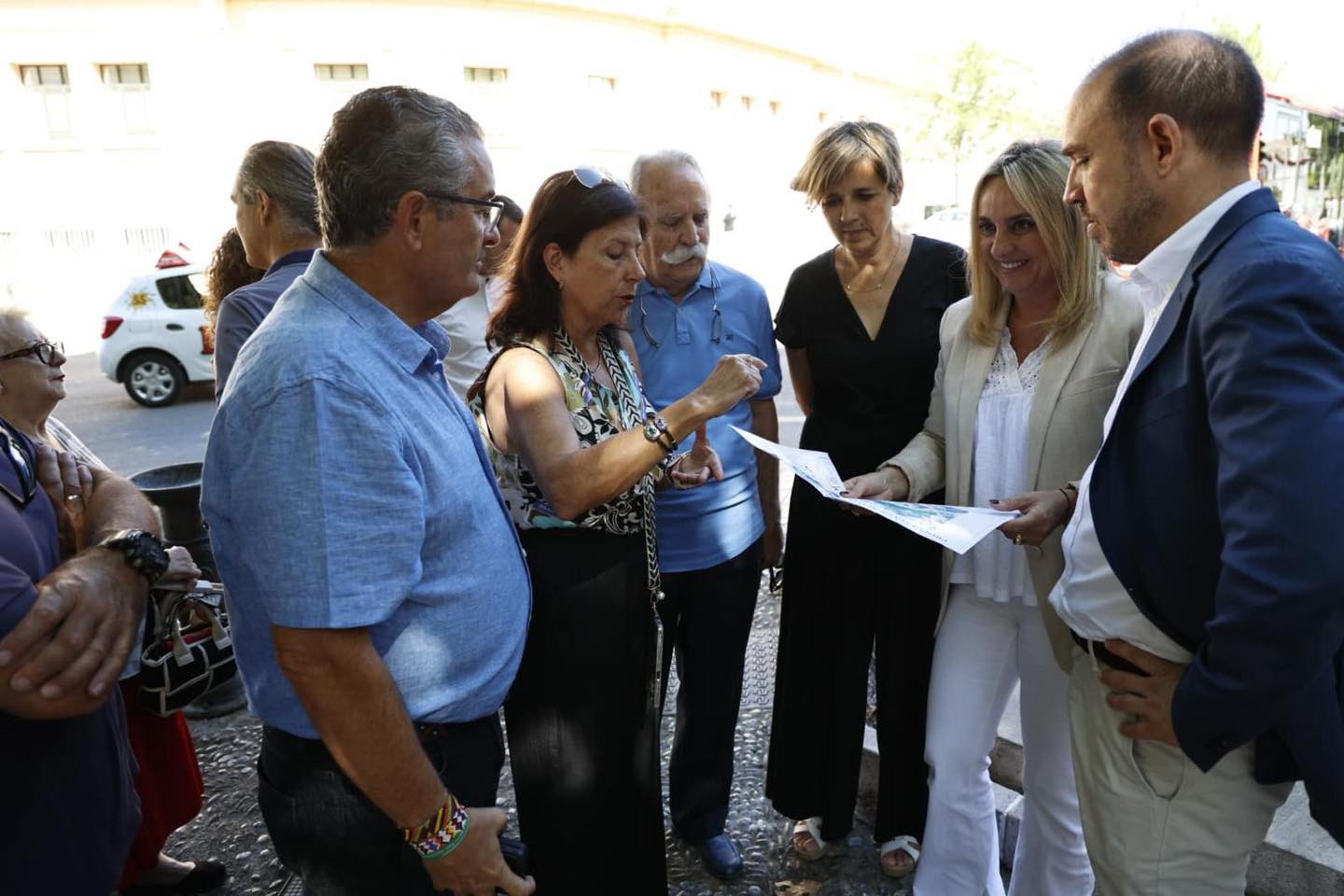 Rearrangement avenida de Madrid