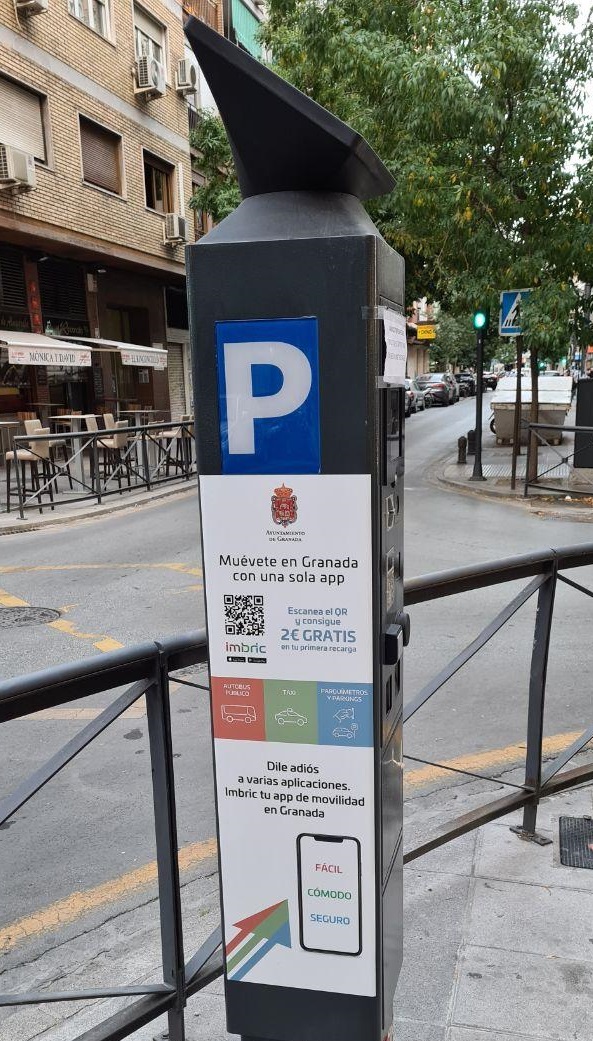 poster imbric parking meter